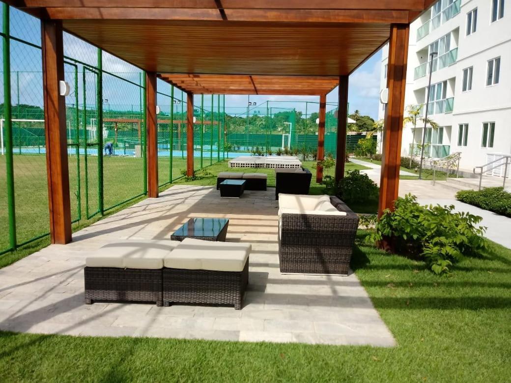 Porto De Galinhas - Terreo Com 03 Quartos Com Suite Top- Condominio Palm Village Acqua Exterior foto